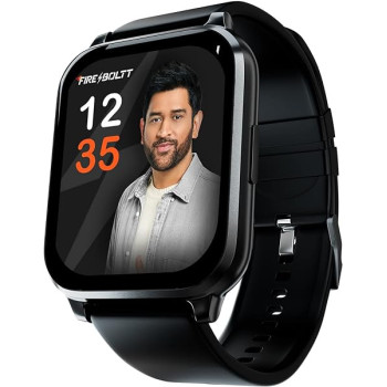 Fire-Boltt Ninja 3 Smartwatch Full Touch 1.69” & 60 Sports Modes with IP68, Sp02 Tracking, Over 100 Cloud based watch faces