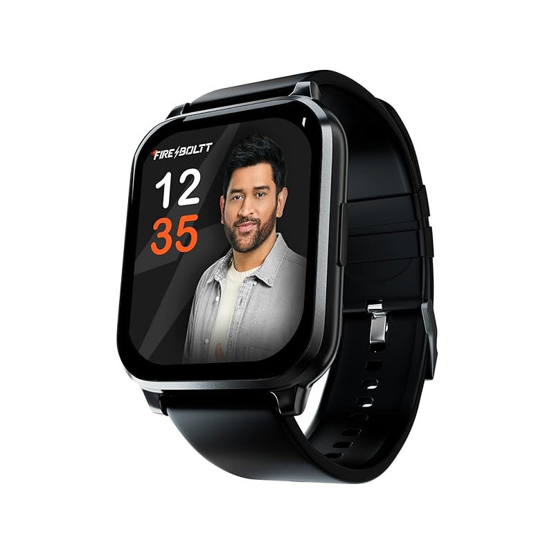 Fire-Boltt Ninja 3 Smartwatch Full Touch 1.69” & 60 Sports Modes with IP68, Sp02 Tracking, Over 100 Cloud based watch faces