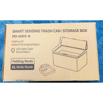 Smart Sensing Trash Can Storage Box