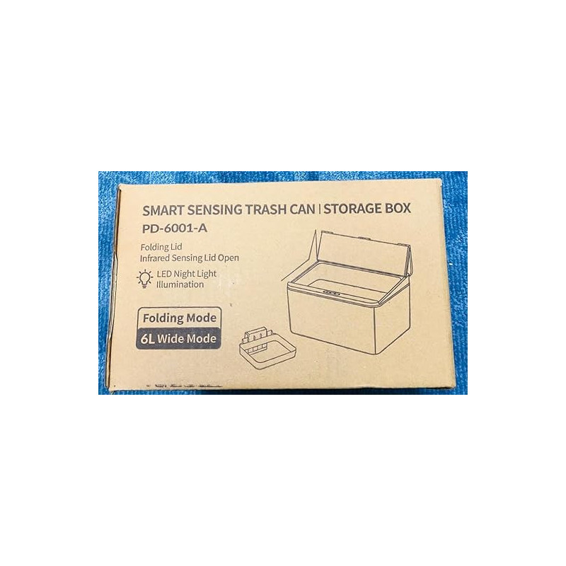 Smart Sensing Trash Can Storage Box