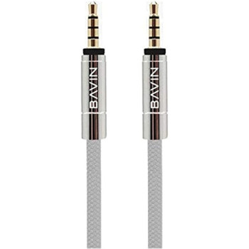 Bavin Audio AUX Mode Audio Cable Double-headed 3.5mm Male to Male Car Phone Song Connection Cable - white