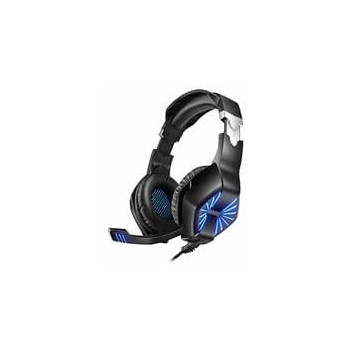 YESPLUS GM-103, 3.5MM JACK GAMING HEADPHONE VIRTUAL SURROUND WITH BLUE LED LIGHT AND MICROPHONE FOR MOBILE PHONE & PS4 Multi Color highendtech 2725610010789