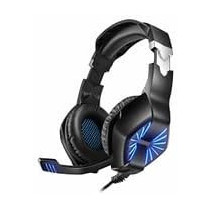 YESPLUS GM-103, 3.5MM JACK GAMING HEADPHONE VIRTUAL SURROUND WITH BLUE LED LIGHT AND MICROPHONE FOR MOBILE PHONE & PS4 Multi Color highendtech 2725610010789