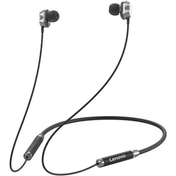 Lenovo Wireless Neckband Earphone HE08 (Black)