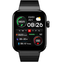 Mibro T1 Smart Watch Bluetooth Call Watch With 1.6-inch AMOLED HD Display Health Tracking & 20 Sport Modes 2 ATM Waterproof Bluetooth 5.0 - Black, Normal