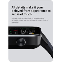 Mibro T1 Smart Watch Bluetooth Call Watch With 1.6-inch AMOLED HD Display Health Tracking & 20 Sport Modes 2 ATM Waterproof Bluetooth 5.0 - Black, Normal
