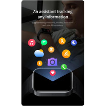 Mibro T1 Smart Watch Bluetooth Call Watch With 1.6-inch AMOLED HD Display Health Tracking & 20 Sport Modes 2 ATM Waterproof Bluetooth 5.0 - Black, Normal