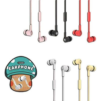 YOOKIE YK06 STEREO EARPHONE (White)