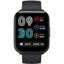 Mibro C2 Smart Watch 1.69 Inch Touch Control HD Screen 24H Heart Rate And Sleep Monitoring SpO2 Sensor Measurement, Long Battery Life, Black