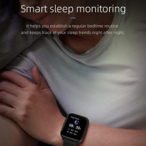 Mibro C2 Smart Watch 1.69 Inch Touch Control HD Screen 24H Heart Rate And Sleep Monitoring SpO2 Sensor Measurement, Long Battery Life, Black