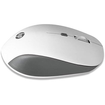 Mice - New S1000 2.4G Wireless Mouse Desktop Laptop Computer Mice 1600dpi Advanced Invisible Optical Mute Mouse Black & White Color (Black HP-S1000)