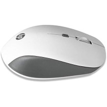 Mice - New S1000 2.4G Wireless Mouse Desktop Laptop Computer Mice 1600dpi Advanced Invisible Optical Mute Mouse Black & White Color (Black HP-S1000)