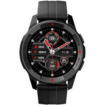 Mibro X1 Sports Smart Watch 1.3-inch Amoled HD And Lightweight Colorful Screen, 38 Sport Modes Compromise, Health Monitoring, 2-Weeks Battery Life, Waterproof - Black, Standard