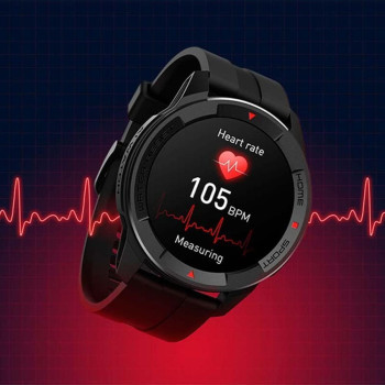 Mibro X1 Sports Smart Watch 1.3-inch Amoled HD And Lightweight Colorful Screen, 38 Sport Modes Compromise, Health Monitoring, 2-Weeks Battery Life, Waterproof - Black, Standard