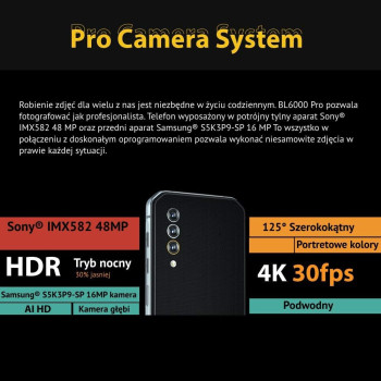 Blackview BL6000 PRO 5G DUAL SIM 256GB Black