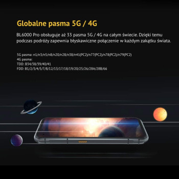 Blackview BL6000 PRO 5G DUAL SIM 256GB Black