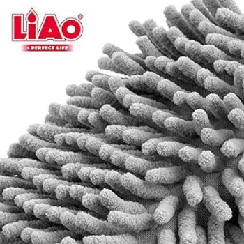 LiAo Microfiber Chenille Sponge Car Washing Multipurpose Use Scratch & Lint Free Kitchen Clothes Sink Cleaning Home Improvement Household Cleaners Handheld Sponges