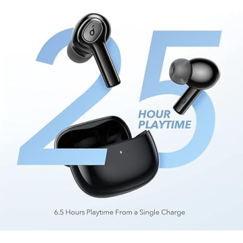 Bluetooth Earphones, Anker Soundcore R100 True Wireless Earbuds 10mm Dynamic Drivers with BassUp Technology, Fast Charge, 25H Playtime, 5.0, IPX5 Waterproof, Clear Calls