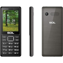 SOL CASTOR B2405, 2.4 Inches Big Screen Feature Phone, Camera and Wireless FM Radio With 2 years Replacement Warranty