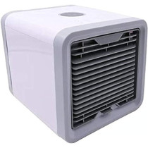 Arctic Air Personal Space Cooler,Portable Air Conditioner,Humidifier and Purifier,Desktop Cooling Fan with 3 Speeds and 7 Colors LED Night Light for Office Home Outdoor Travel