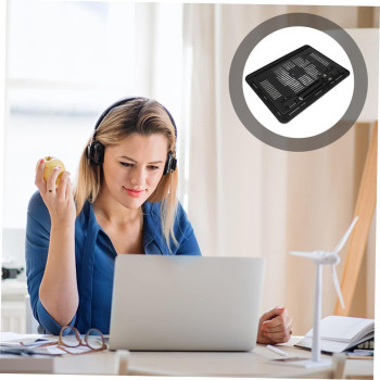 STOBOK Notebook Cooler PC Accessories Cooling Pad for Laptop Portable Computer Stand Plastic Laptop Bracket Laptop Stand for Desk Laptop Holder