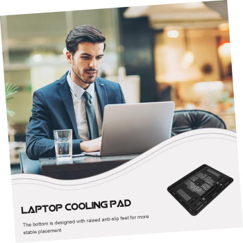 STOBOK Notebook Cooler PC Accessories Cooling Pad for Laptop Portable Computer Stand Plastic Laptop Bracket Laptop Stand for Desk Laptop Holder