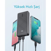 Anker PowerCore Select 20000mAh Power Bank with 2 USB-A Ports, Light Weight Portable Charger, PowerIQ 2.0 18W External Battery with MultiProtect and VoltageBoost