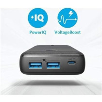Anker PowerCore Select 20000mAh Power Bank with 2 USB-A Ports, Light Weight Portable Charger, PowerIQ 2.0 18W External Battery with MultiProtect and VoltageBoost