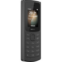 Nokia 110 4G Classic Feature Phone, Dual Sim, 1.8 Screen, Long Battery Life, 3 In 1 Speaker And Premium Finish – Black