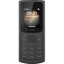 Nokia 110 4G Classic Feature Phone, Dual Sim, 1.8 Screen, Long Battery Life, 3 In 1 Speaker And Premium Finish – Black