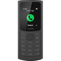 Nokia 110 4G Classic Feature Phone, Dual Sim, 1.8 Screen, Long Battery Life, 3 In 1 Speaker And Premium Finish – Black