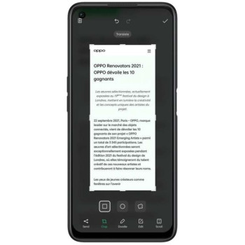 Oppo A76 Dual-Sim 128GB ROM + 4GB RAM (GSM only, No CDMA) Factory Unlocked 4G/LTE SmartPhone (Glowing Black) - International Version