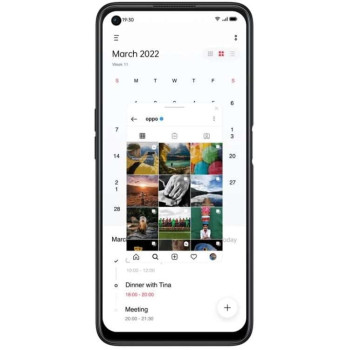 Oppo A76 Dual-Sim 128GB ROM + 4GB RAM (GSM only, No CDMA) Factory Unlocked 4G/LTE SmartPhone (Glowing Black) - International Version