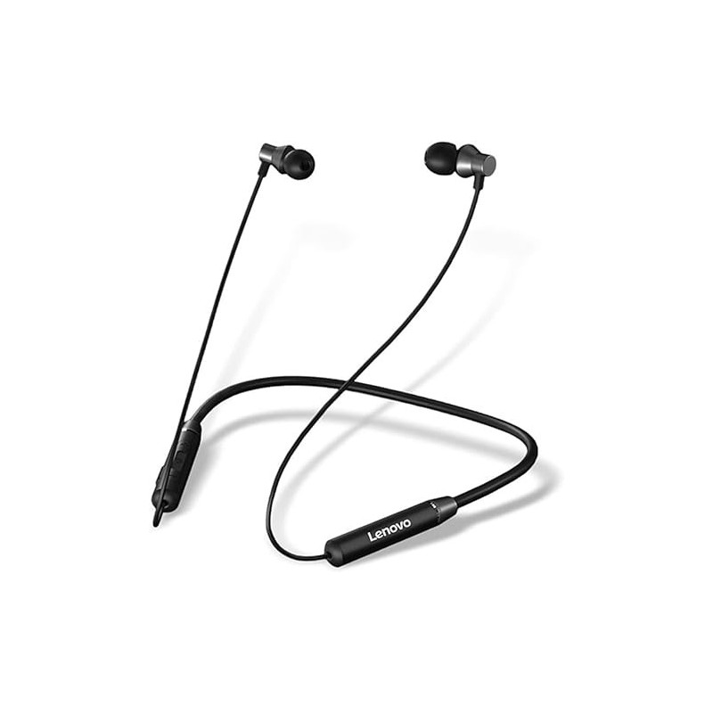 Omegatron HE05 Wireless Bluetooth in Ear Neckband Earphone with Mic (Black)