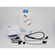 Omegatron HE05 Wireless Bluetooth in Ear Neckband Earphone with Mic (Black)
