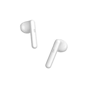 Tecno Buds 2 (White) Deep Bass with 13mm Larger Drivers, Up to 18 Hours of Playtime, IPX4 Sweat, Water and Dust Resistant, Environmental Noise Cancellation, BT 5.0