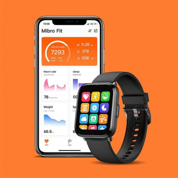 MiBro Color smartwatch,Global version, 1.57 HD screen5 ATM water proof,fitness monitor bluetooth sportwatch for iOS android