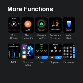 MiBro Color smartwatch,Global version, 1.57 HD screen5 ATM water proof,fitness monitor bluetooth sportwatch for iOS android