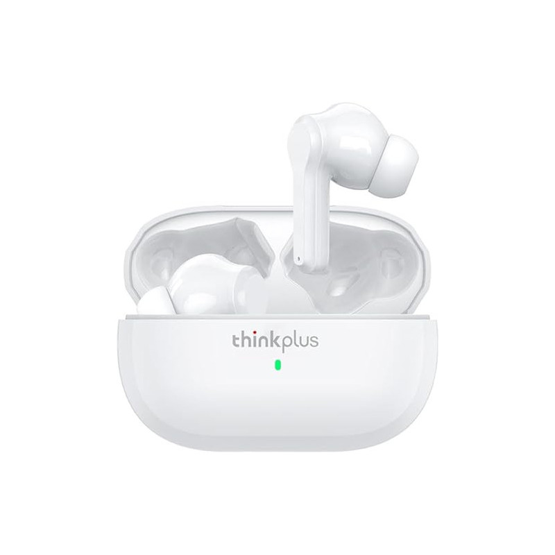 Lenovo thinkplus livepods Lp1s pro wireless earbuds 5.0 TWS HI FI stereo noise cancellation colour white