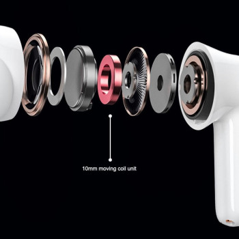Lenovo thinkplus livepods Lp1s pro wireless earbuds 5.0 TWS HI FI stereo noise cancellation colour white