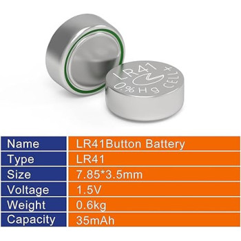 PKCELL 30 x (10 pc/card) alkaline coins battery AG3 LR41 L736 LR736 SR41 192 384 392