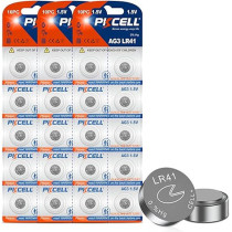 PKCELL 30 x (10 pc/card) alkaline coins battery AG3 LR41 L736 LR736 SR41 192 384 392