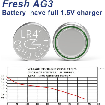 PKCELL 30 x (10 pc/card) alkaline coins battery AG3 LR41 L736 LR736 SR41 192 384 392