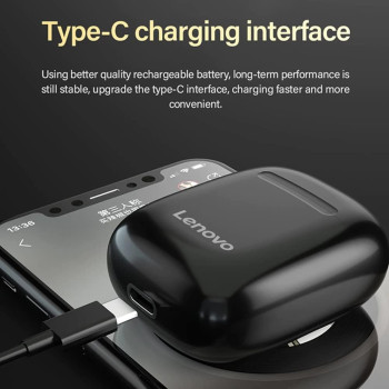 Lenovo thinkplus Live Pods XT89 Black, XT89-BK, Small