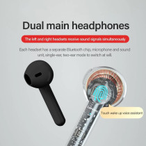 Lenovo thinkplus Live Pods XT89 Black, XT89-BK, Small