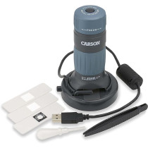 Carson MM-940 zPix 300 Zoom 86x-457x Power USB Digital Microscope with Integrated Camera and Video Capture