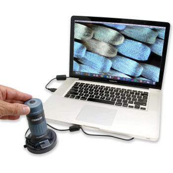 Carson MM-940 zPix 300 Zoom 86x-457x Power USB Digital Microscope with Integrated Camera and Video Capture