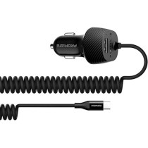 Promate USB-C Ultra-Fast 3.4A Type-C Car Charger Adapter