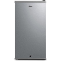 Midea 120L Single Door Refrigerator With Separate Chiller Compartment, 2L Bottle Holder, Adjustable Legs, 5 Year Compressor Warranty, Mini Fridge For Kitchen, Bedroom, Office And Bar, Mdrd133Fge
