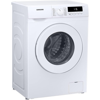 Samsung Front Load Washing Machine With Quick Wash, 7Kg, White, Eco Drum Clean, Ww70T3020Ww Gu, 20 Year Warranty On Digital Inverter Motor